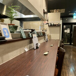 宵ノねこ - カウンター席