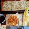 あさひ山 蛍庵 - 桜海老かき揚げと山菜てんぷらのせいろ蕎麦