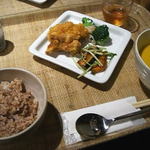 Cafe&Deli Sindo - 人参ポタージュのランチを頼みました