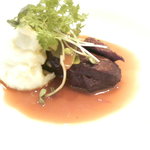 ビストロ オジェ - 牛ほほ肉の煮込みなめらかなポテト添え