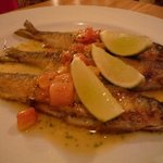 ２５００円のコース（魚料理）