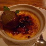 ２５００円のコース（焼きプリン）