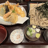 真御膳そば 葉実皮 - 天ざるそば　大盛