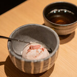 にく稲 - 桜餅のアイス
