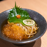 にく稲 - すだち香るへぎそば冷麺