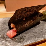 Sushi Mitsuyoshi - トロ漬け巻
