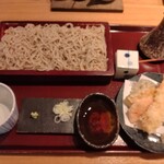 手打そば風來蕎 - 天せいろ　1880円