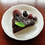 Cafe かぴうさ - チョコレートケーキ