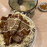 里のうどん - バラ丼&たぬきうどん