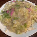 長崎ちゃんぽん 幸楽 - 白湯スープ餡掛けが美味しい！