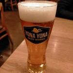 YONA YONA BEER WORKS - 軽井沢ビール クラフトザウルス ペールエール980円
