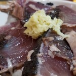 塩そば専門店 桑ばら - 燻製焼きカツオの塩そばと藁焼き塩カツオ丼の定食