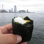 おにぎりや - だし巻き卵 200円　(2023.4)