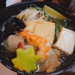鳴子温泉 湯元 吉祥 - 台の物 ちゃんこ鍋