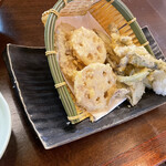 庄や - うどと古代レンコンの天婦羅