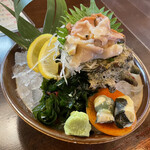 庄や - さざえ刺身