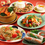 タイ・ベトナム料理の店 アジアの味 - 人気のメニュー5種類が選べるセットメニュー