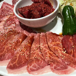 コウゴ牧場直営　焼肉大黒や - 贅沢セットの肉