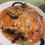 麦府 - フカヒレあんかけチャーハン