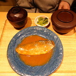 旬鮮酒場天狗 - サバの味噌煮定食　773円