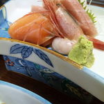 松葉茶屋 - この日の刺身も秀逸でした2013/7/21