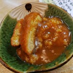 冨士吉 - カツカレー丼アップ