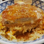 冨士吉 - カツ丼アップ