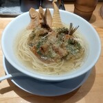 麺家 たけ田 - 境港産鰯梅天塩そば