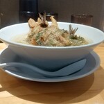 麺家 たけ田 - 境港産鰯梅天塩そば