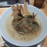 麺家 たけ田 - 境港産鰯梅天塩そば