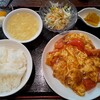 Chuukashouhangu - 料理写真:トマトと玉子の炒め物定食￥880