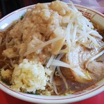 ラーメン千乃介 - 小ラーメン豚1枚入　ニンニクアブラマシマシ　840円