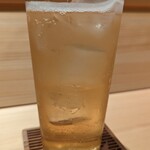 Miyajimazushi Maimon - 梅酒ソーダ割り(230424)