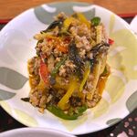 さくら本店 - (ﾗﾝﾁ)さくら定食 変わり鉢：ガパオ豆腐　2023.4.25