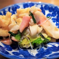 松石 - 炒め物　北寄貝､あさつき