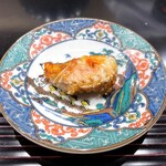 鮨旬美西川 - ❺車海老頭の炭焼き