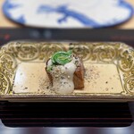 sushishumbinishikawa - ❸本鮪とろの照り焼き、利休餡かけ