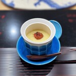 鮨旬美西川 - ❶梅の茶碗蒸し