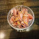 OSTERIA RICORDO - 料理写真:ホタルイカの粒マスタード和え