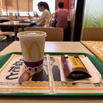 マクドナルド - 喫茶店のプリンパイ、プレミアムローストコーヒーM