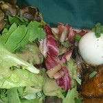 ラ ポルトルージュ - 前菜（ラタトゥイユの半熟卵添え）