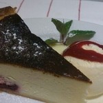 ラ ポルトルージュ - デザート（チーズケーキ）