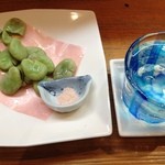 Chokuei Chitose Tsuru - 千歳鶴純米吟醸酒と空豆