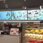 Coffee World - レジ後ろメニュー