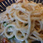 イタリアン・バル アゾート - パスタ麺は岡崎の『時麺』製