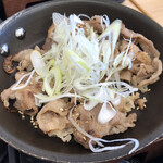 吉野家 - 牛皿・鉄板牛カルビ定食 798円