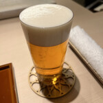 東桜 あんどう - 生ビールで乾杯‼️