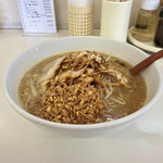 千成らーめん - ネギ味噌ラーメン＋千成チップトッピング