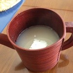 新橋辻そば - トロトロの蕎麦湯