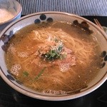 とりそば膳　880円　のとりそば　h25.8